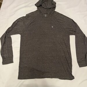 Volcom Charcoal Hooded Sweatshirt